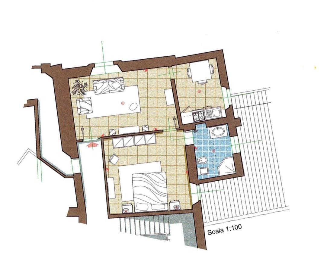 Castello Di Alica Apartman Forcoli Kültér fotó