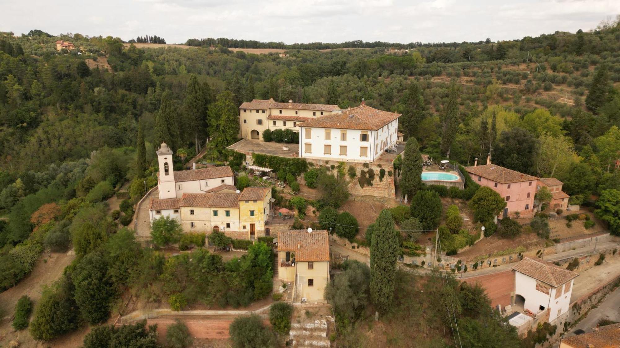 Castello Di Alica Apartman Forcoli Kültér fotó